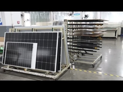 Sac à dos solaire pliable de 300W noir portable étanche