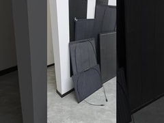 Panneau solaire semi-flexible de surface 150W ETFE pour des performances imperméables à l'eau et à la poussière