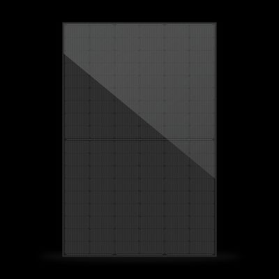 Panneau solaire monocristallin entièrement noir