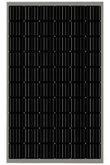 Panneaux solaires photovoltaïques noirs anodisés en alliage d'aluminium