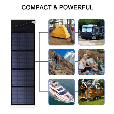 Panneau solaire pliable extérieur imperméable à l'eau de 120 W