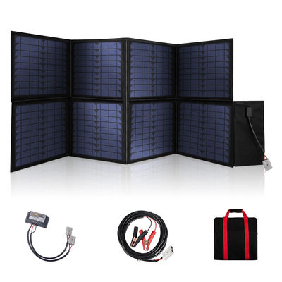 Panneaux solaires pliants monocristallins de 120W avec support parfait pour le camping en plein air