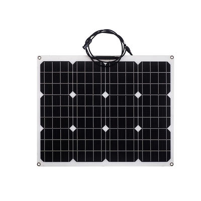 Panneau solaire semi-flexible de 50 W pour bateaux automobiles avec une efficacité maximale et une surface en ETFE