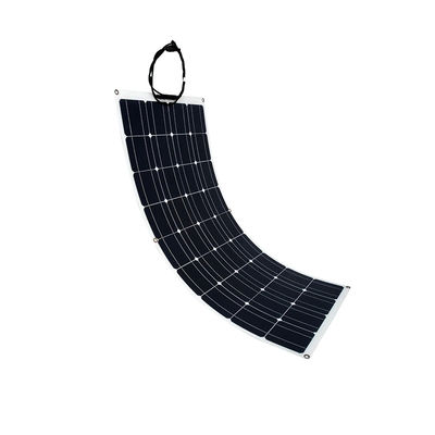 Légers et faciles à installer 100w 12v panneau solaire semi-flexible pour voiture bateaux