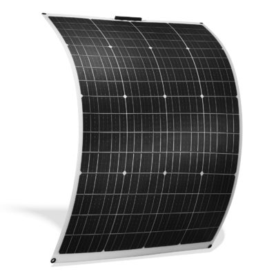 Panneau solaire monocristallin flexible imperméable à l'eau de 175 W pour des surfaces flexibles courbes