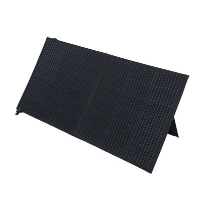 Cellule solaire cellule monocristalline bleue Portable 100W couverture solaire avec support pour le camping