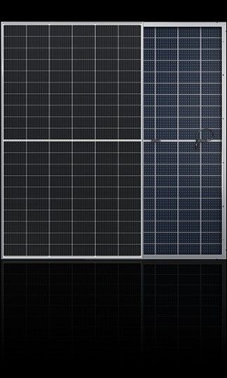 390 Watt 30.41V Panneaux solaires bifaciaux 390W Mono Perc Panneau bifacial 108 cellules