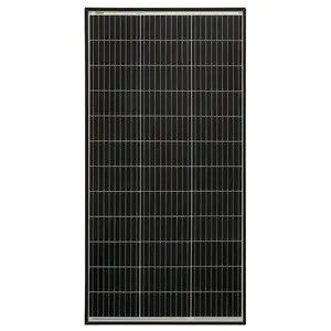 160 watts 11 kg Petits panneaux solaires portables monocristallins pour le chargement des batteries 12v